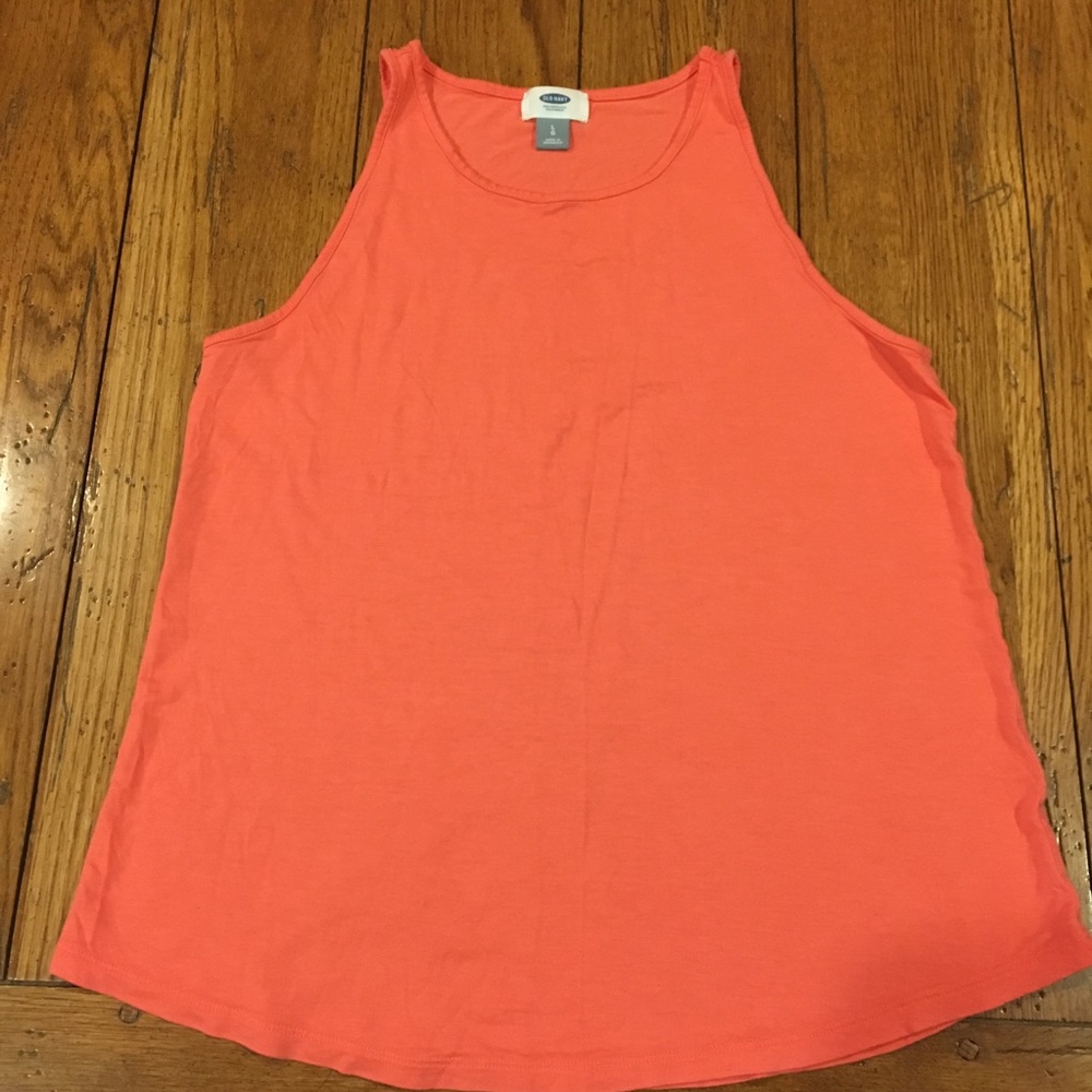 OLD NAVY PEACH TANK LARGE